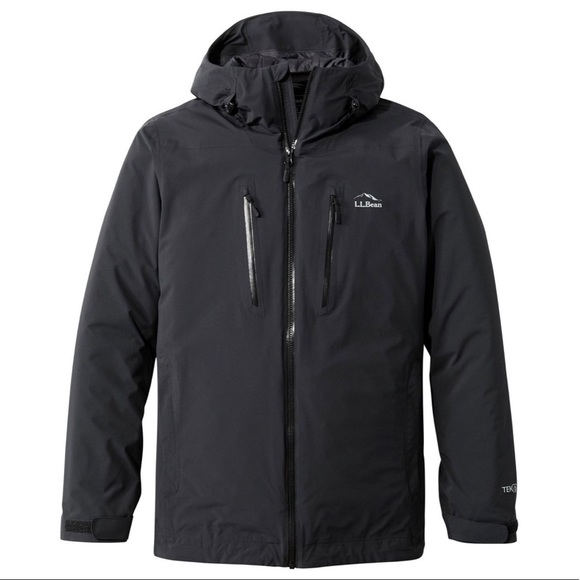 L.L. Bean Jackets \u0026 Coats | Men's L.L. Bean Waterproof PrimaLoft Packaway Jacket Size Large Regular | Color: Black | Size: L | Bwoo320's Closet